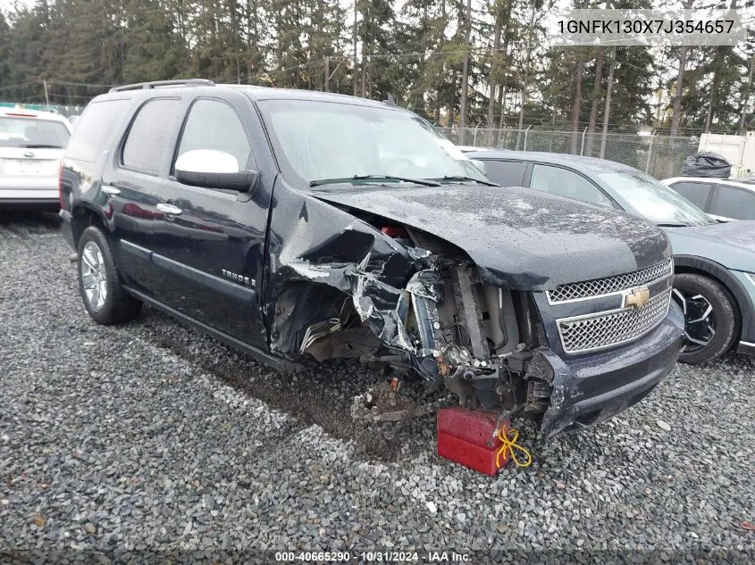 2007 Chevrolet Tahoe Ltz VIN: 1GNFK130X7J354657 Lot: 40665290