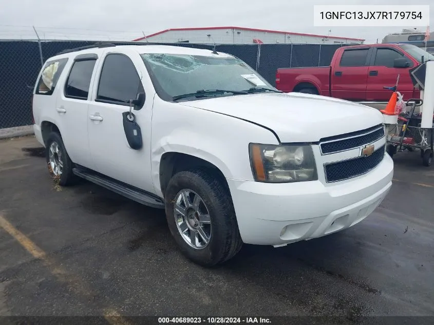 2007 Chevrolet Tahoe Lt VIN: 1GNFC13JX7R179754 Lot: 40689023