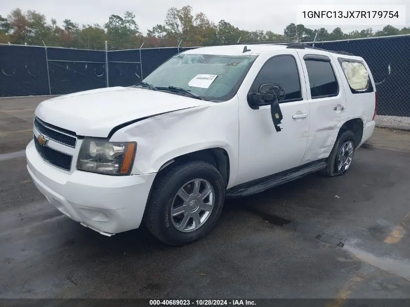 2007 Chevrolet Tahoe Lt VIN: 1GNFC13JX7R179754 Lot: 40689023