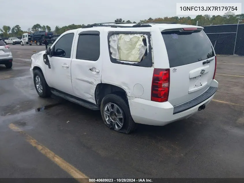 2007 Chevrolet Tahoe Lt VIN: 1GNFC13JX7R179754 Lot: 40689023