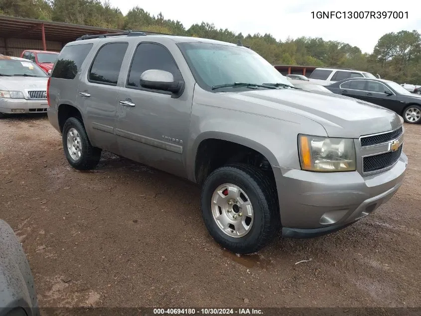 2007 Chevrolet Tahoe Ltz VIN: 1GNFC13007R397001 Lot: 40694180