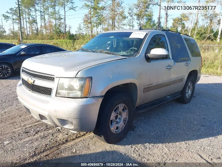 2007 Chevrolet Tahoe Lt VIN: 1GNFC13067R235177 Lot: 40698879