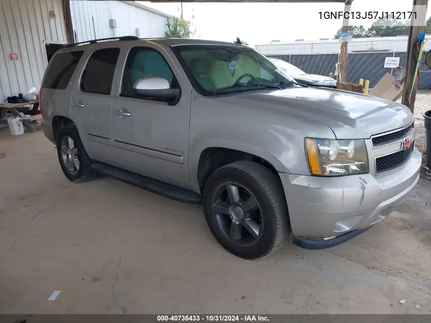 2007 Chevrolet Tahoe Ltz VIN: 1GNFC13J57J112171 Lot: 40735433