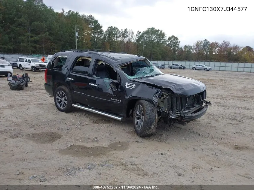 2007 Chevrolet Tahoe Ltz VIN: 1GNFC130X7J344577 Lot: 40752237