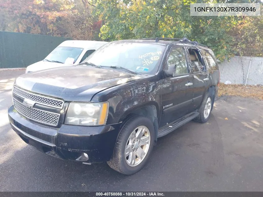 2007 Chevrolet Tahoe Ltz VIN: 1GNFK130X7R309946 Lot: 40758088