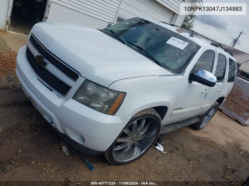 2007 Chevrolet Tahoe Ltz VIN: 1GNFK13047J134883 Lot: 40771328