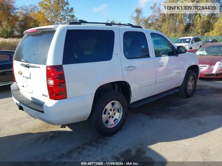 2007 Chevrolet Tahoe Lt VIN: 1GNFK13097R284439 Lot: 40772558