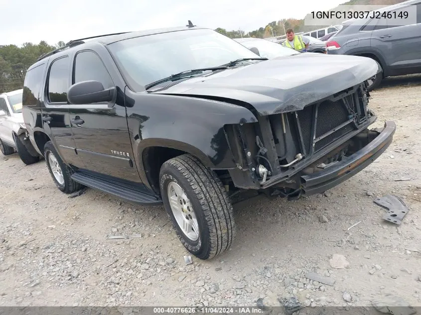 2007 Chevrolet Tahoe Ls VIN: 1GNFC13037J246149 Lot: 40776626