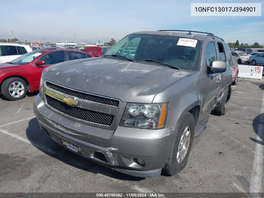 2007 Chevrolet Tahoe Lt VIN: 1GNFC13017J394901 Lot: 40785362