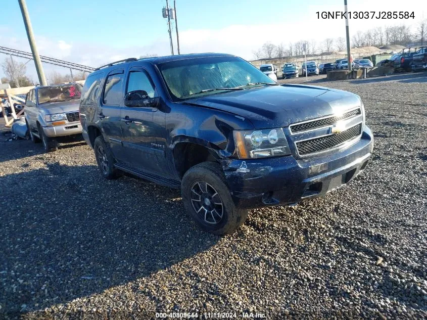 2007 Chevrolet Tahoe Lt VIN: 1GNFK13037J285584 Lot: 40809644