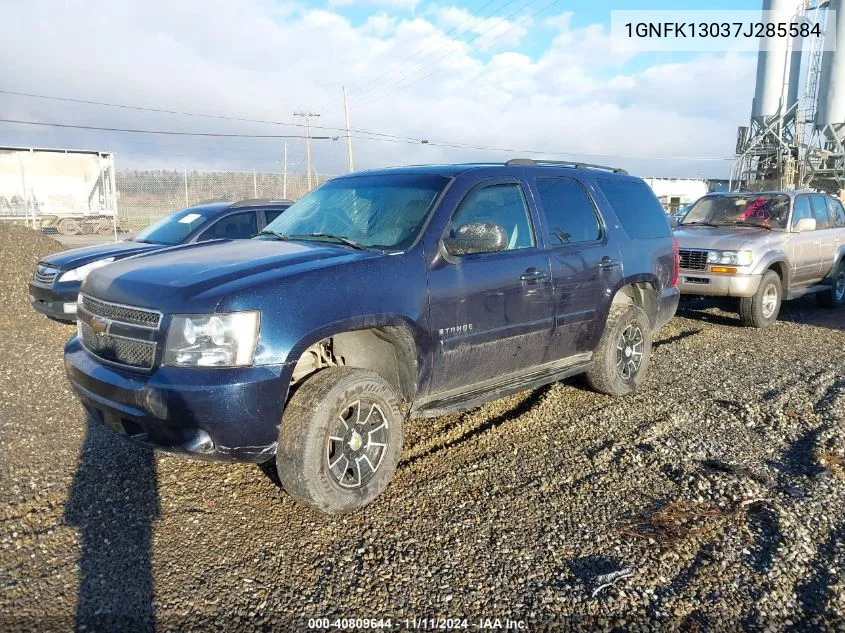 2007 Chevrolet Tahoe Lt VIN: 1GNFK13037J285584 Lot: 40809644