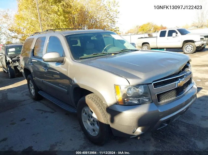 2007 Chevrolet Tahoe Lt VIN: 1GNFK13097J122423 Lot: 40813954