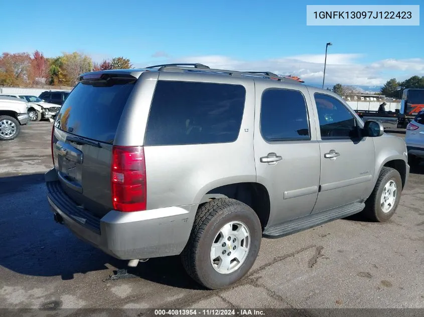 2007 Chevrolet Tahoe Lt VIN: 1GNFK13097J122423 Lot: 40813954