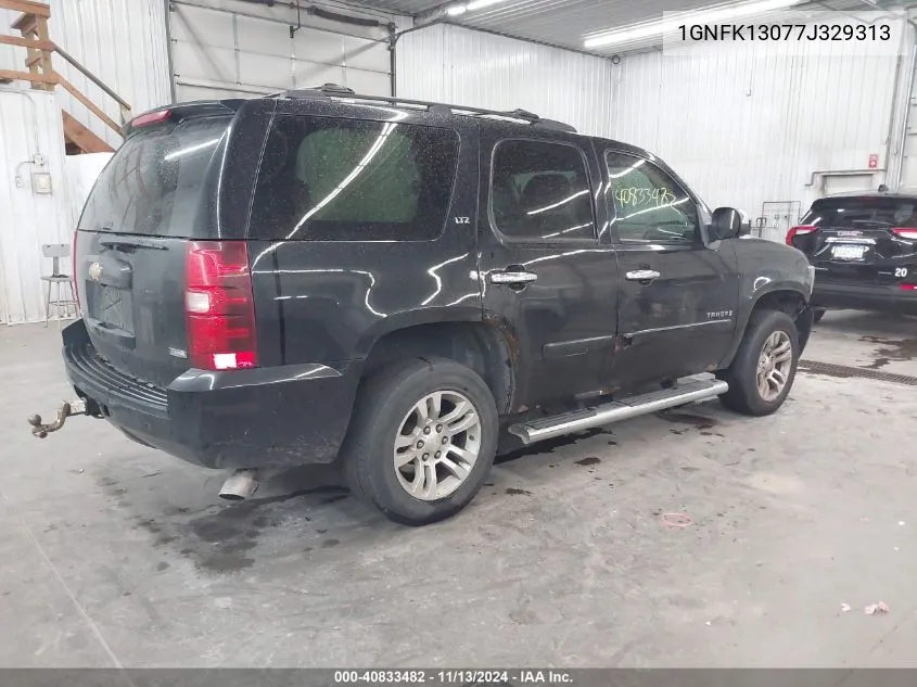 2007 Chevrolet Tahoe Ltz VIN: 1GNFK13077J329313 Lot: 40833482