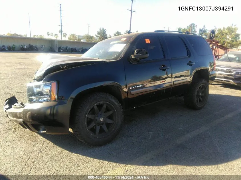 1GNFC13007J394291 2007 Chevrolet Tahoe C1500