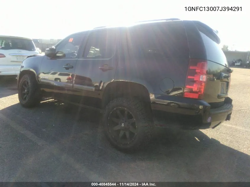 1GNFC13007J394291 2007 Chevrolet Tahoe C1500