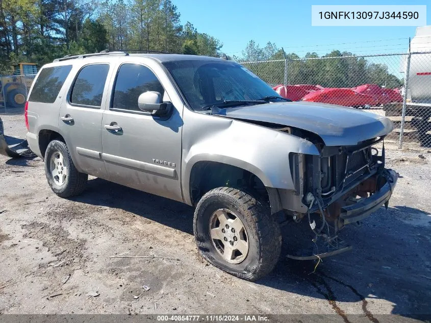 2007 Chevrolet Tahoe Lt VIN: 1GNFK13097J344590 Lot: 40854777