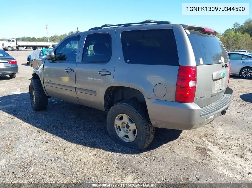 2007 Chevrolet Tahoe Lt VIN: 1GNFK13097J344590 Lot: 40854777