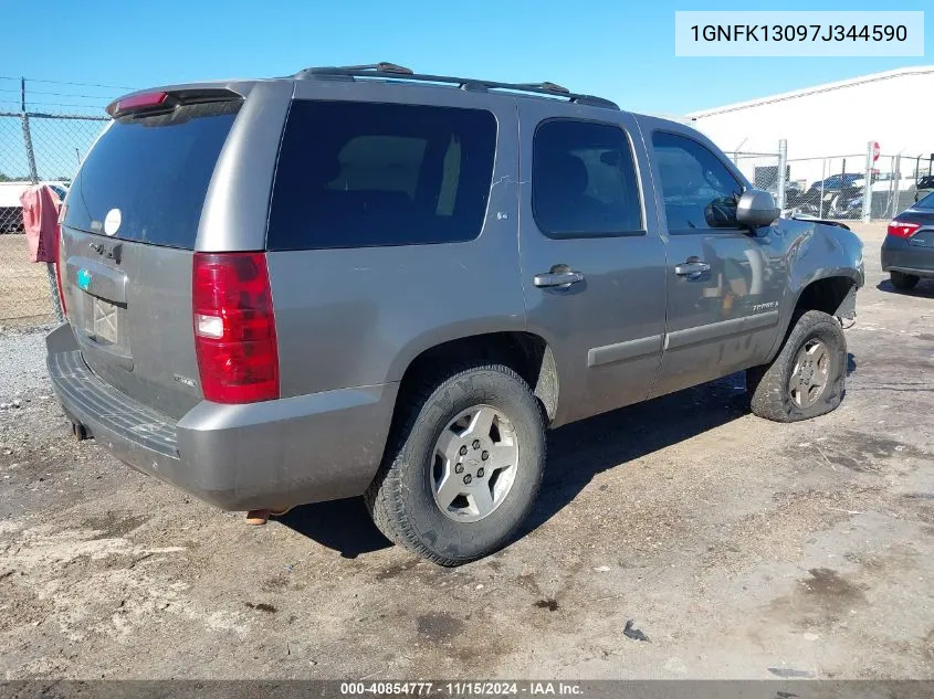 2007 Chevrolet Tahoe Lt VIN: 1GNFK13097J344590 Lot: 40854777