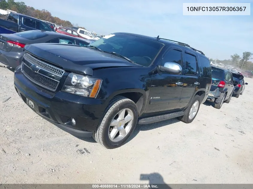 2007 Chevrolet Tahoe Ltz VIN: 1GNFC13057R306367 Lot: 40888014