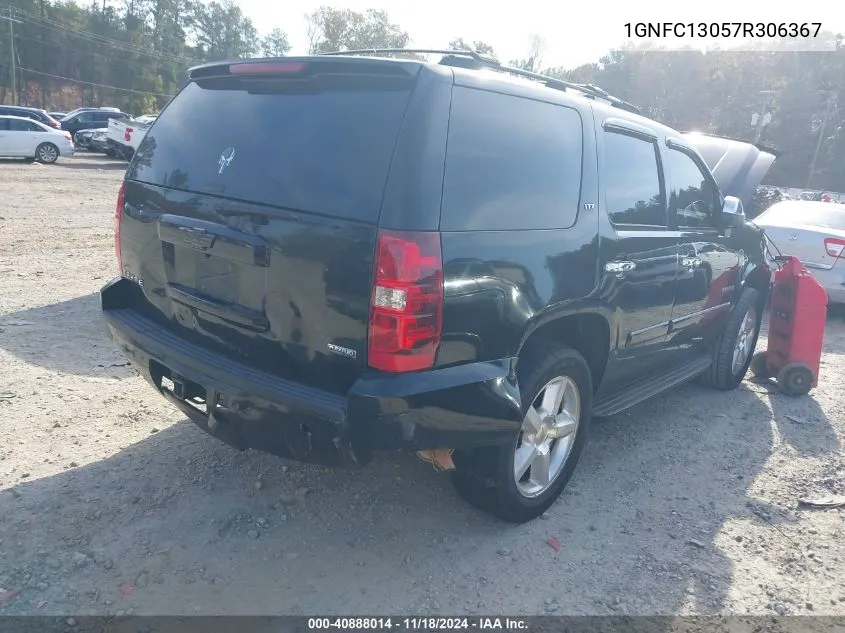 2007 Chevrolet Tahoe Ltz VIN: 1GNFC13057R306367 Lot: 40888014