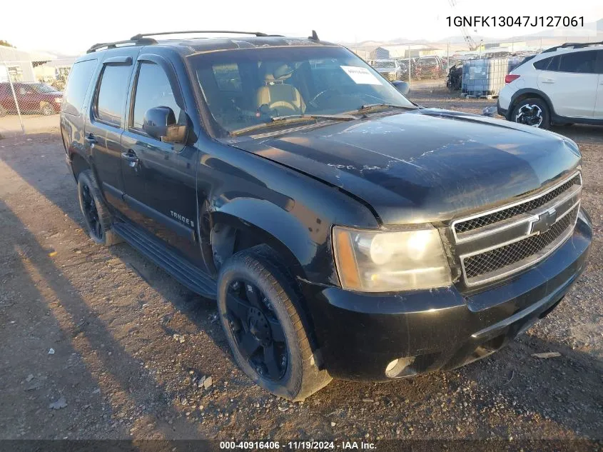 2007 Chevrolet Tahoe Ltz VIN: 1GNFK13047J127061 Lot: 40916406