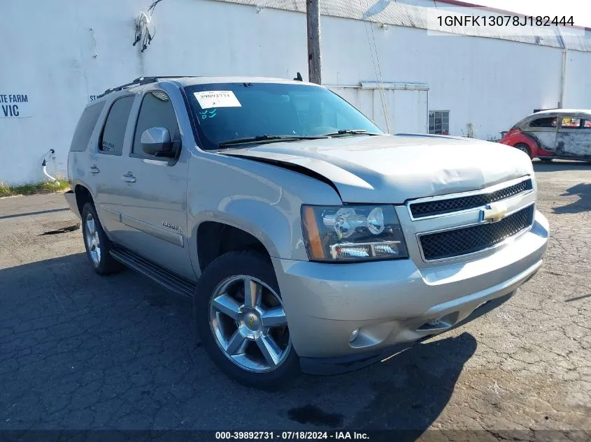 1GNFK13078J182444 2008 Chevrolet Tahoe K1500