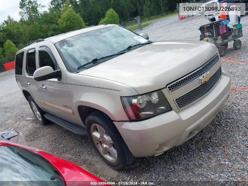 1GNFC13098J226893 2008 Chevrolet Tahoe Lt