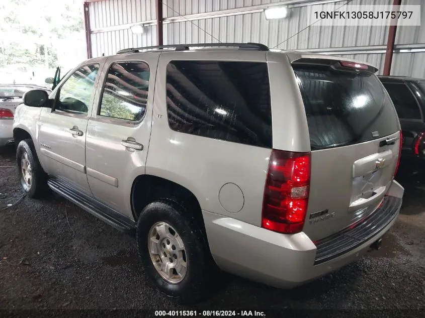 1GNFK13058J175797 2008 Chevrolet Tahoe Lt