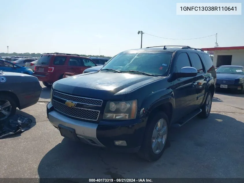 1GNFC13038R110641 2008 Chevrolet Tahoe Lt