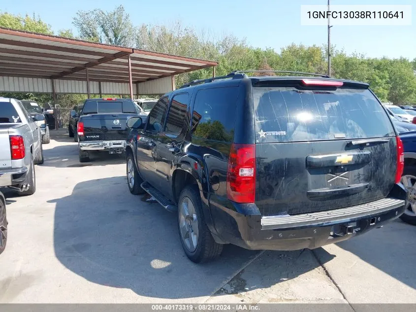 1GNFC13038R110641 2008 Chevrolet Tahoe Lt