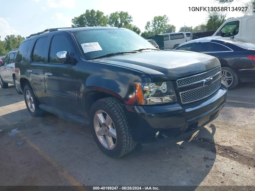 1GNFK13058R134927 2008 Chevrolet Tahoe Ltz