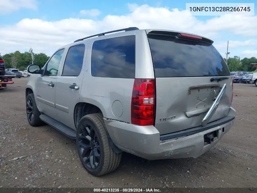 1GNFC13C28R266745 2008 Chevrolet Tahoe Ls