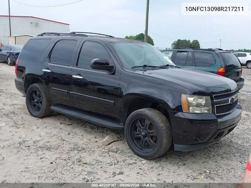 1GNFC13098R217211 2008 Chevrolet Tahoe Lt