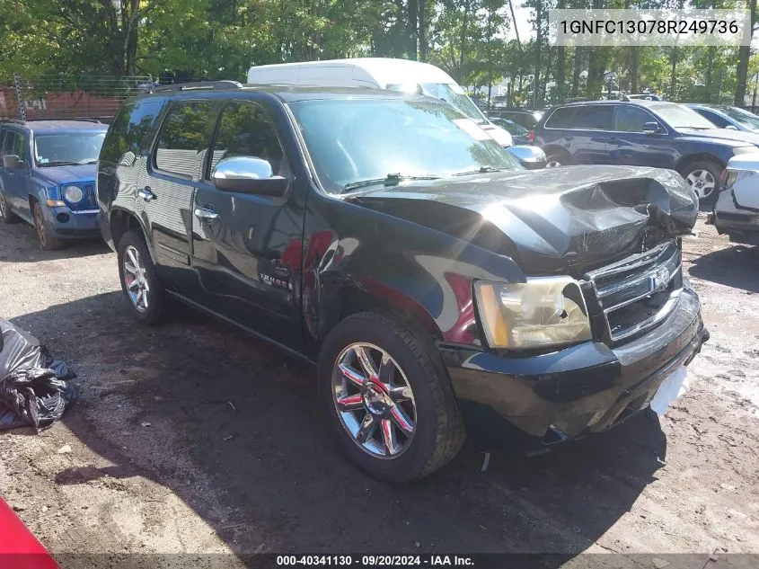 2008 Chevrolet Tahoe Ltz VIN: 1GNFC13078R249736 Lot: 40341130