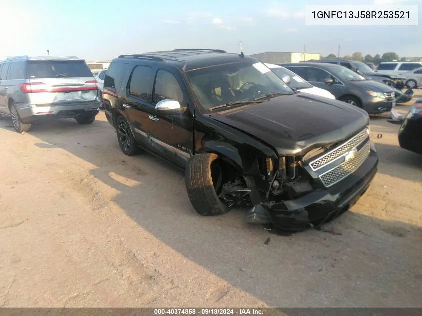 2008 Chevrolet Tahoe Ltz VIN: 1GNFC13J58R253521 Lot: 40374858