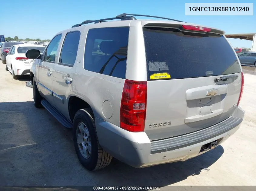 1GNFC13098R161240 2008 Chevrolet Tahoe Lt