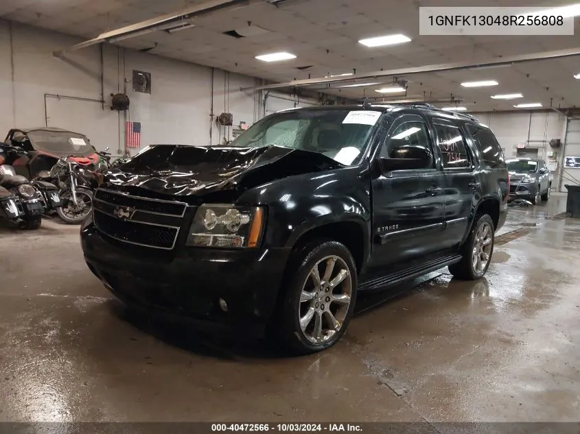 2008 Chevrolet Tahoe Lt VIN: 1GNFK13048R256808 Lot: 40472566