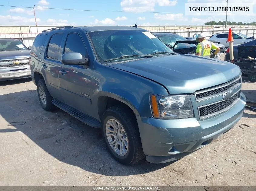 2008 Chevrolet Tahoe Lt VIN: 1GNFC13J28R185985 Lot: 40477295