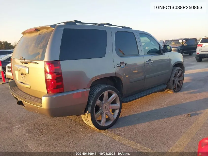 1GNFC13088R250863 2008 Chevrolet Tahoe Lt