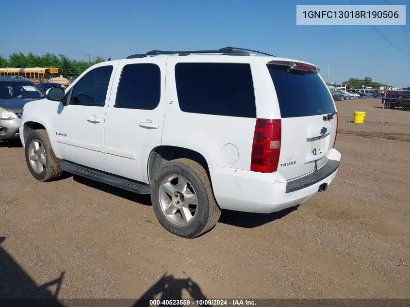 1GNFC13018R190506 2008 Chevrolet Tahoe Lt