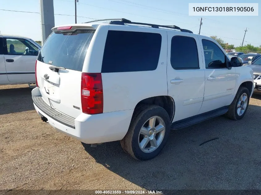 1GNFC13018R190506 2008 Chevrolet Tahoe Lt