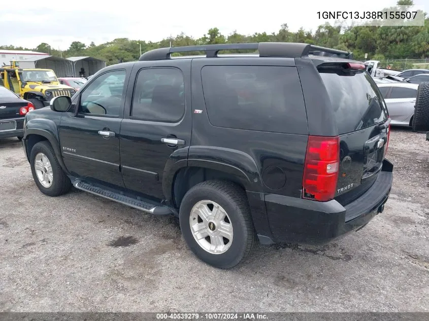 2008 Chevrolet Tahoe Lt VIN: 1GNFC13J38R155507 Lot: 40539279