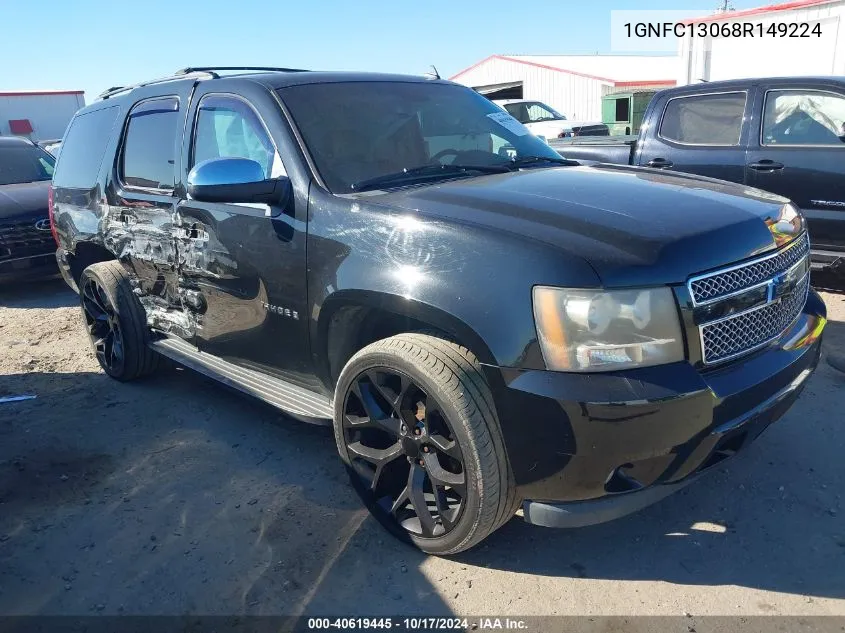 2008 Chevrolet Tahoe Ltz VIN: 1GNFC13068R149224 Lot: 40619445