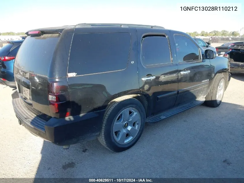 1GNFC13028R110212 2008 Chevrolet Tahoe C1500