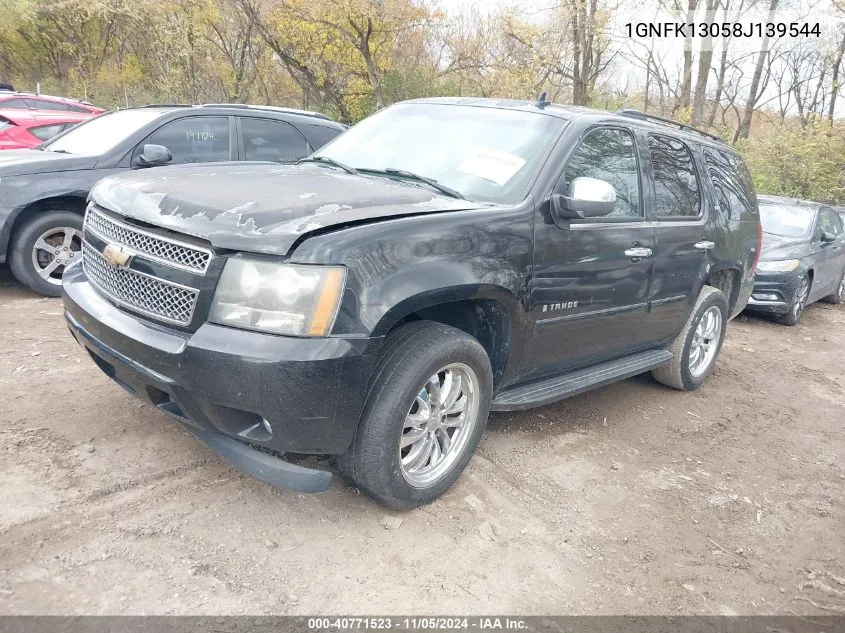 2008 Chevrolet Tahoe Ltz VIN: 1GNFK13058J139544 Lot: 40771523