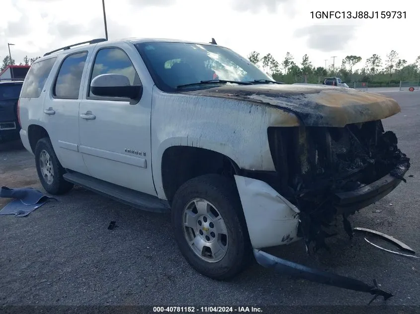 2008 Chevrolet Tahoe Lt VIN: 1GNFC13J88J159731 Lot: 40781152