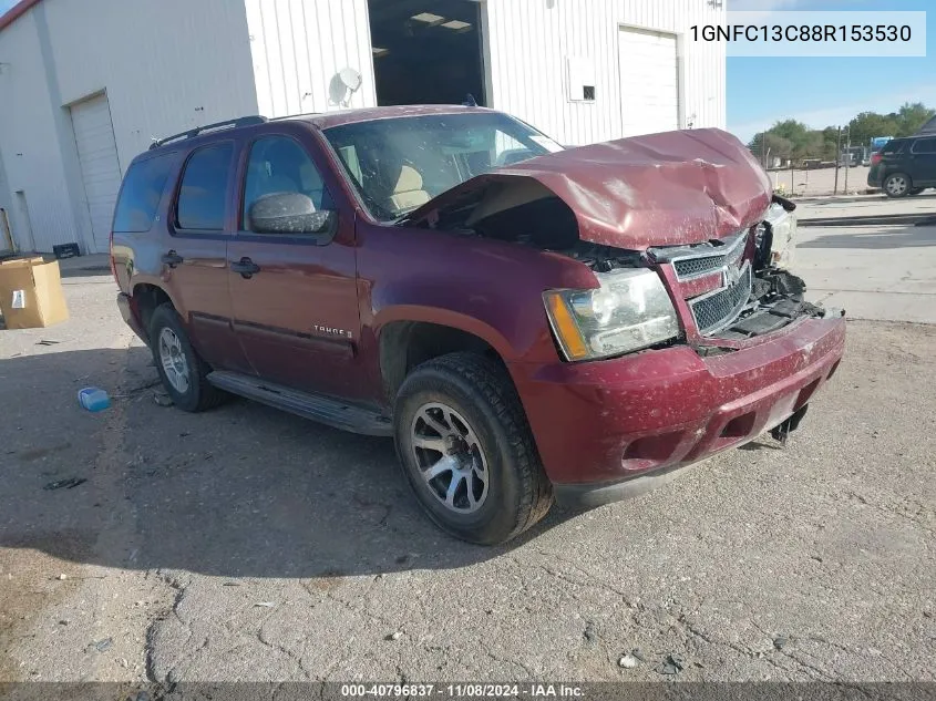 2008 Chevrolet Tahoe Ls VIN: 1GNFC13C88R153530 Lot: 40796837