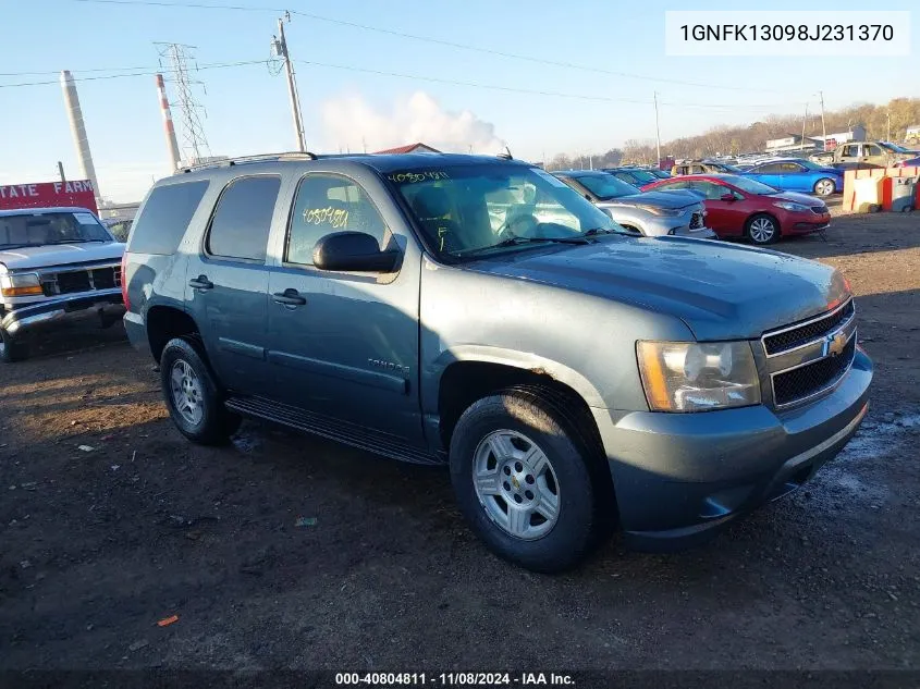 2008 Chevrolet Tahoe Ls VIN: 1GNFK13098J231370 Lot: 40804811