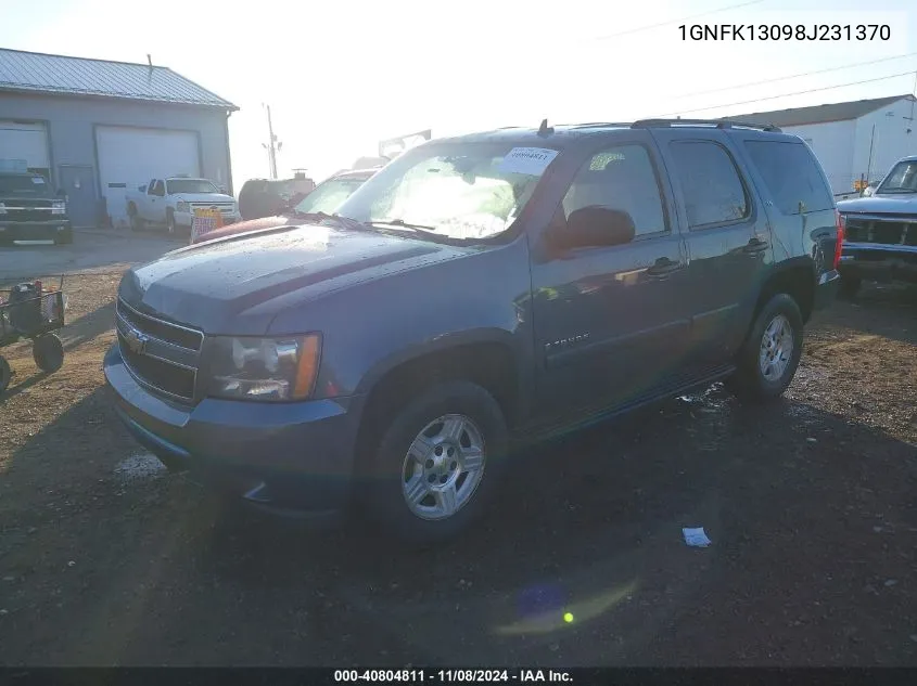 2008 Chevrolet Tahoe Ls VIN: 1GNFK13098J231370 Lot: 40804811